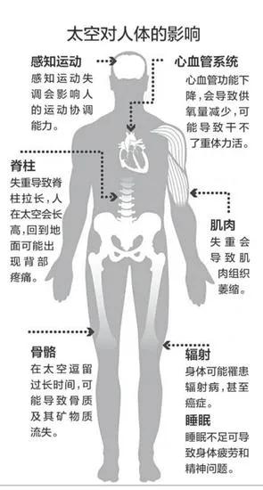 太空待一年长高5厘米 你能Hold得住吗？