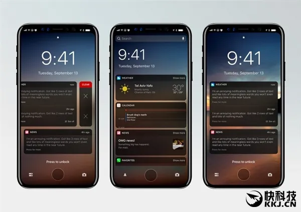我服！三款iPhone 8齐曝光：苹果这招玩的真6