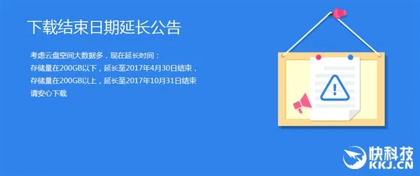 360云盘延期关门：还能下载整整1年！