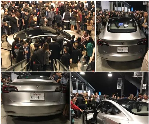 特斯拉Model 3发布快一年了：这些靓照你都见过吗？