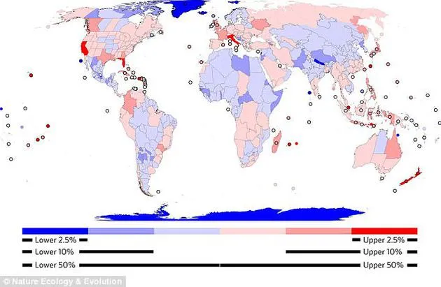 国际团队首绘全球入侵物种地图：对岛屿影响更强烈
