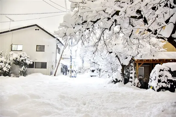 看看日本网友是怎么晒大雪的