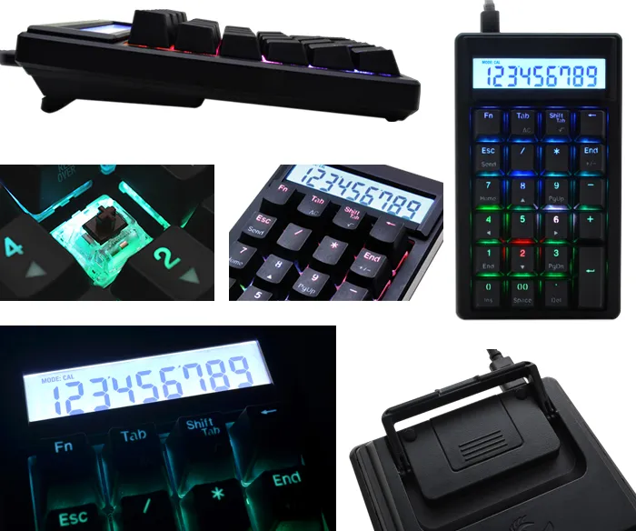 Ducky推出POCKET SPECS机械数字键盘，还可以充当计算器使用