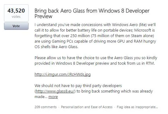 Windows 10系统即将回归Aero Glass效果