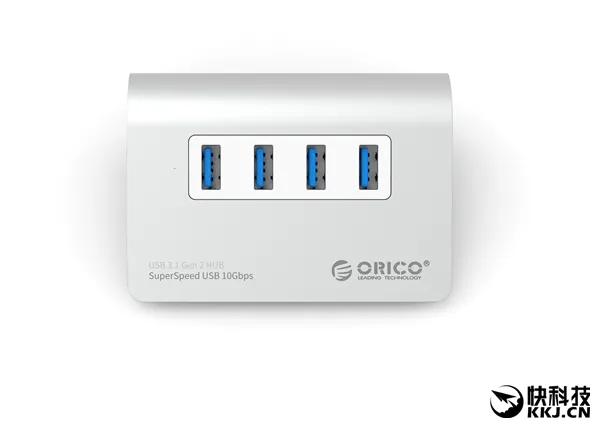 四口全速狂飙！Orico全球首发真USB 3.1 Hub