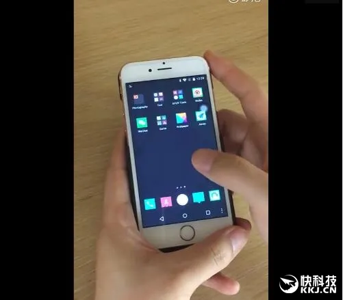 林志颖晒最酷iPhone：一秒变Android手机