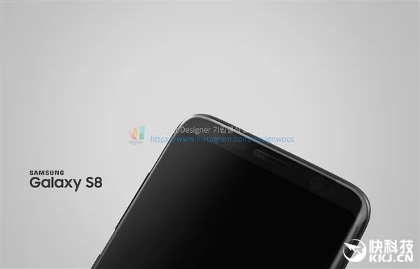 Galaxy S8批量渲染图：红蓝绿灰齐亮相