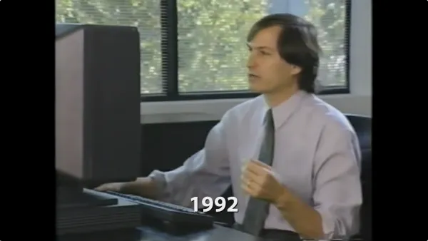 珍贵视频剪辑：乔布斯亲自讲解NeXTSTEP和OS X操作系统