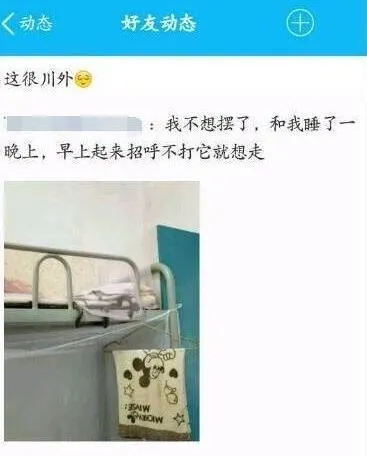 大学男生早起后惊呆 床边竟然睡了一只黑蛇