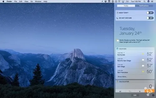 macOS Sierra 10.12.4新Night Shift模式上手