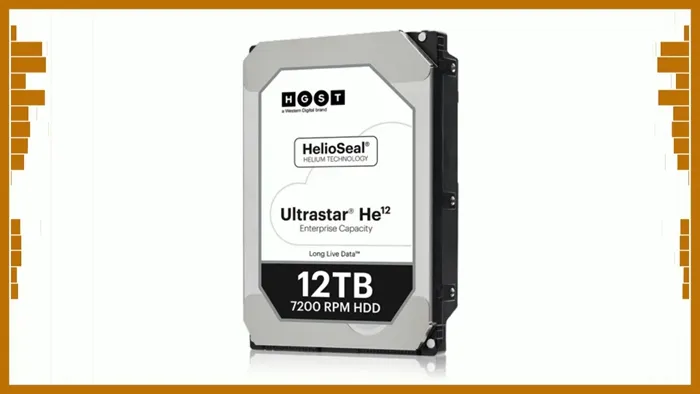 西部数据上市UltraStar He12机械硬盘：充氦、8碟装、12TB