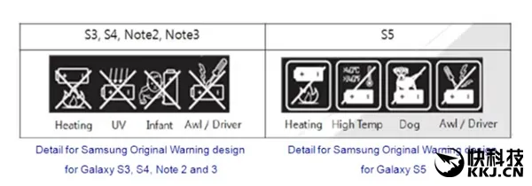 三星S8电池惊现“请勿靠近狗”提示：真相原来是这
