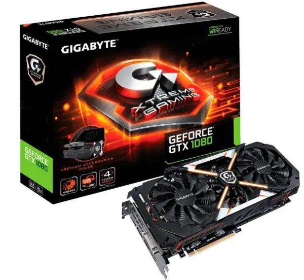 技嘉发布GTX 1080 Xtreme Gaming显卡 让VR游戏更轻松