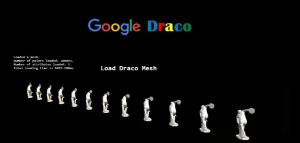 谷歌开源3D数据压缩算法 Draco 在线看片再也不用缓冲了?
