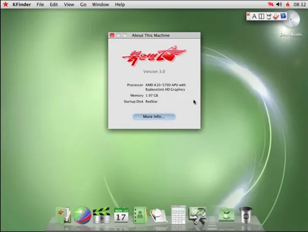 红星OS这么像OSX 竟因为金正恩是超级大果粉