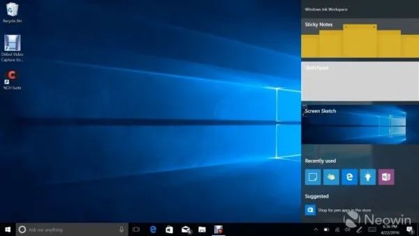 Windows 10周年更新：build 14328 Windows Ink上手视频