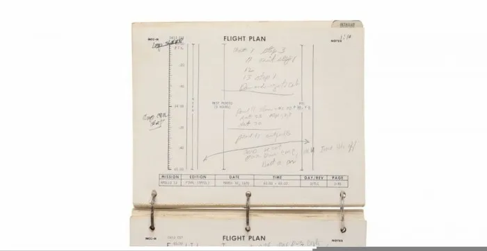 阿波罗13号飞船珍贵航行计划将拍卖