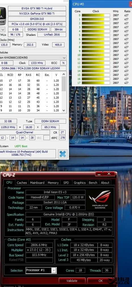 Intel Xeon V3打上民间鸡血：多核频率狂飙