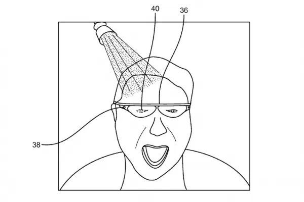 [图]Magic Leap专利文件借用知名博客主佩戴Google Glass淋浴照