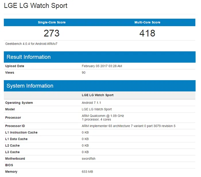 一个你不太关心的产品，LG推一款“低能”手表LG Watch Sport