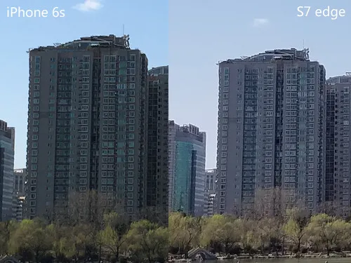 S7 edge拍照对比iPhone 6s：弱光亮了