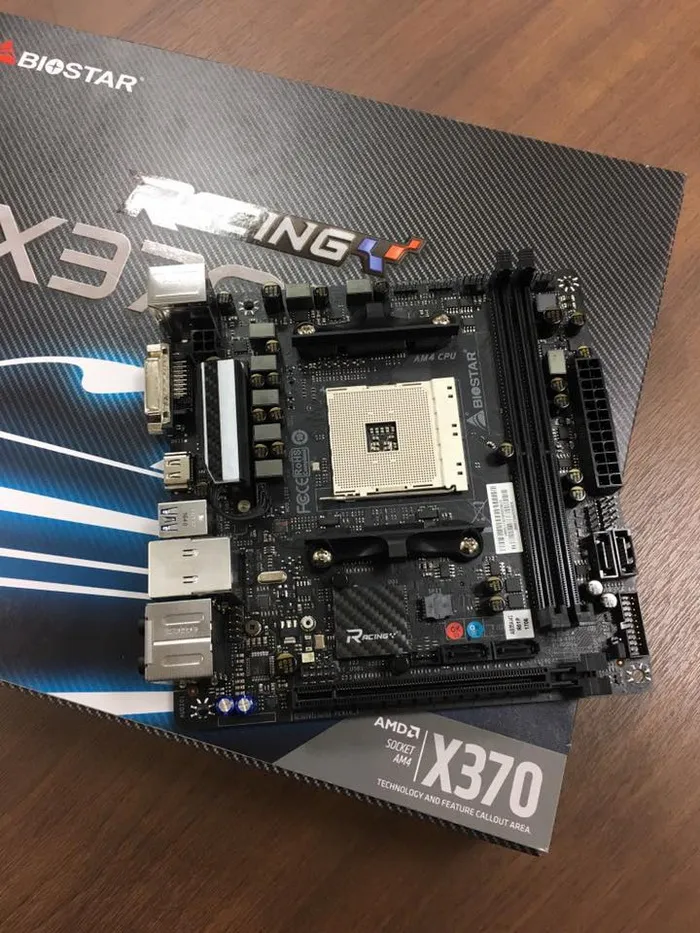 AMD Rzyen平台ITX小板来了，映泰展示X370 Racing游戏主板