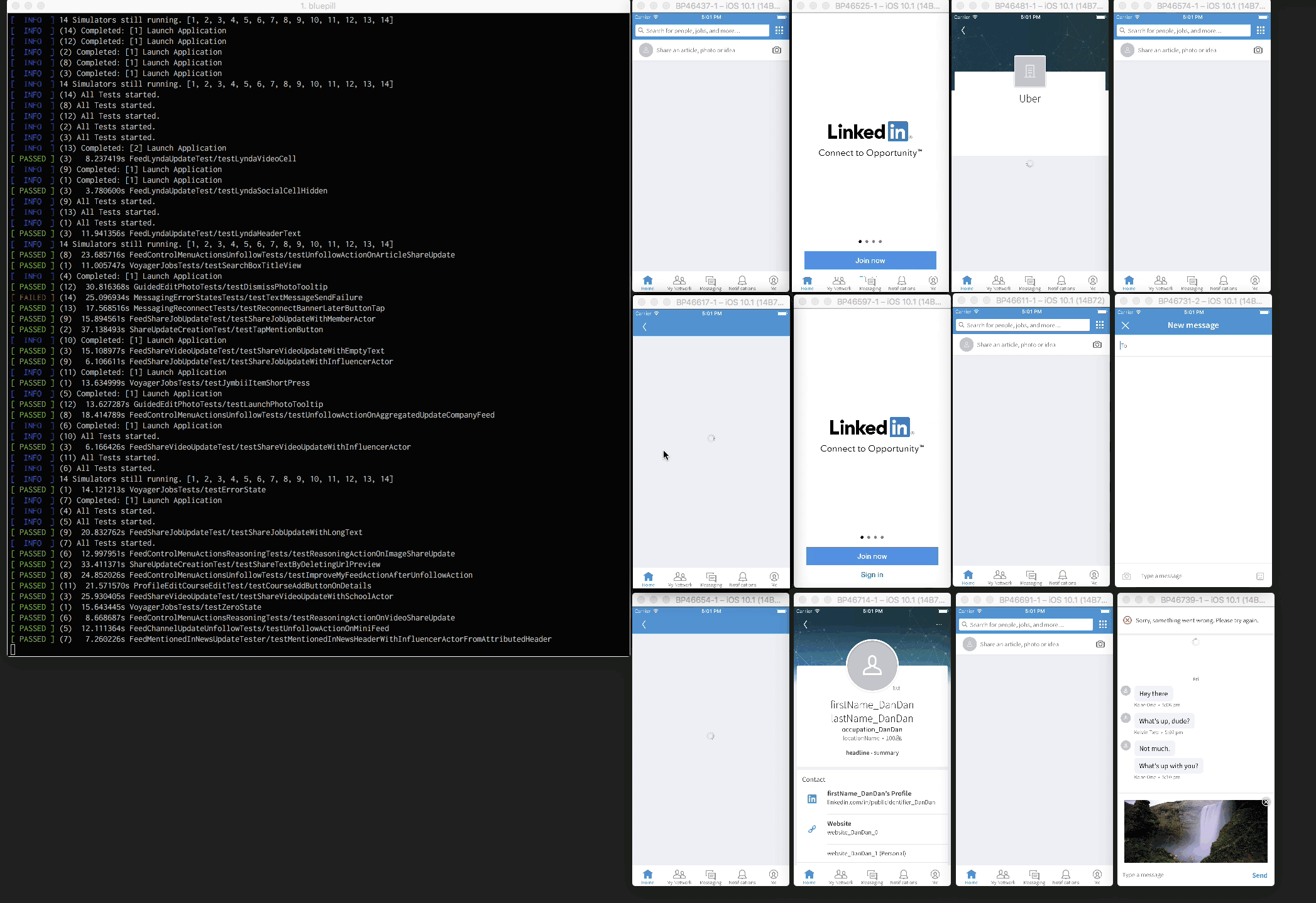 LinkedIn Bluepill：开源的大规模iOS UI测试工具