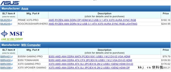 AMD 300系主板零售价大曝光：3A平台新春天