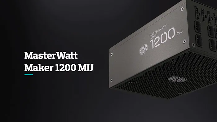 这是真正的极致产品，MasterWatt Maker 1200W MIJ电源本月上市