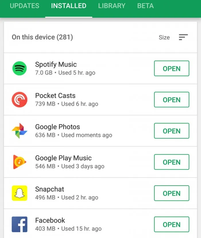 Google Play应用“My Apps”页面重大改版：更直观更简洁