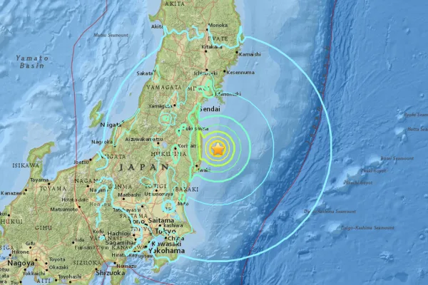 日本海啸警报系统在今日7.4级地震中表现良好