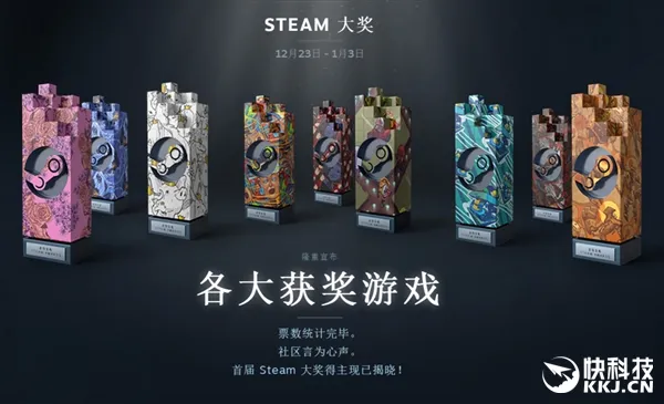 首届Steam大奖揭晓：颁奖词很萌很有爱