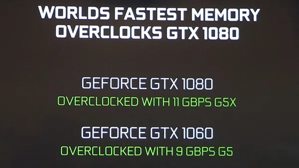 NVIDIA送出更贵GTX 1080：11Gbps显存