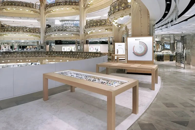 因销量太低 巴黎老佛爷百货商场Apple Watch展区将关闭