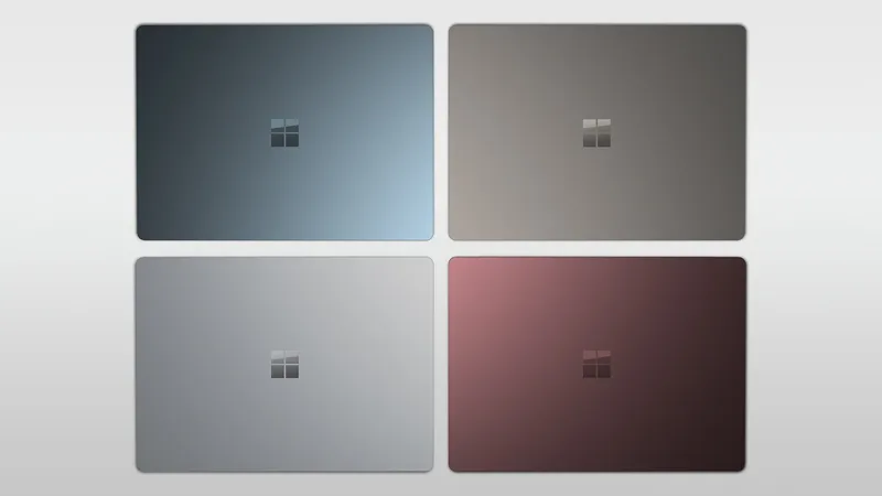 Win10 S笔记本Surface Laptop全新配色登陆20个市场