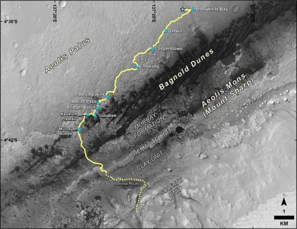 NASA“好奇号”发现更多证据 表明火星曾经适合居住