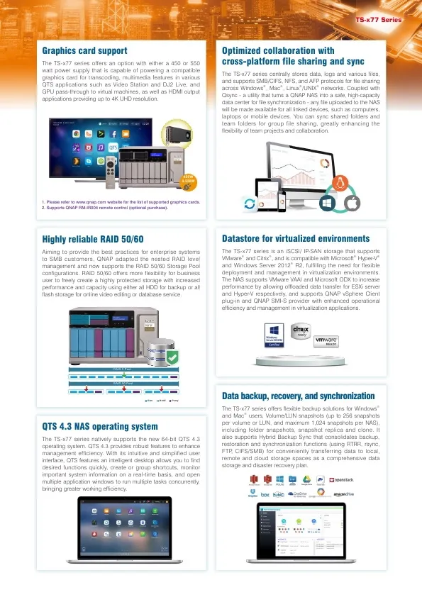 AMD Ryzen人人爱！QNAP首次将其带入NAS：12盘位