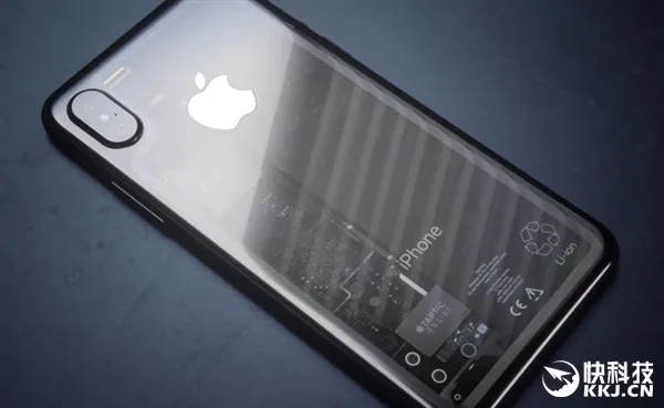 颜值爆表！透明版iPhone 8概念渲染图：美哭了