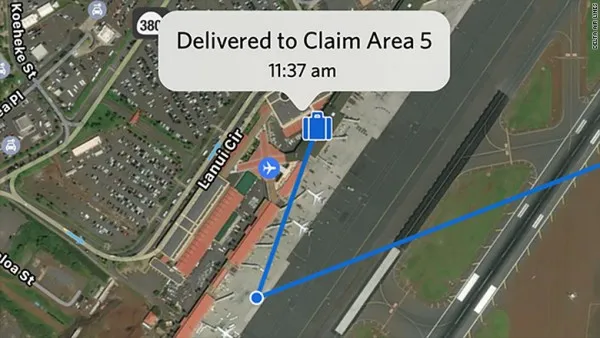 Delta航空公司推出App让你实时追踪你的托运行李