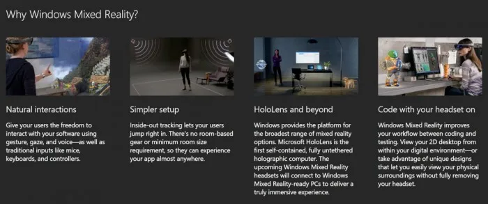 Windows Holographic悄然更名为Windows Mixed Reality