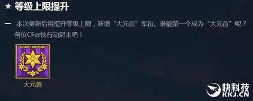 《穿越火线》重磅更新：这军衔无敌了