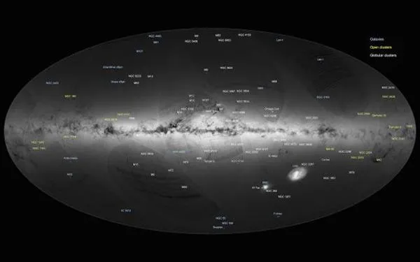 前所未有！这张星图 有11.42亿颗恒星