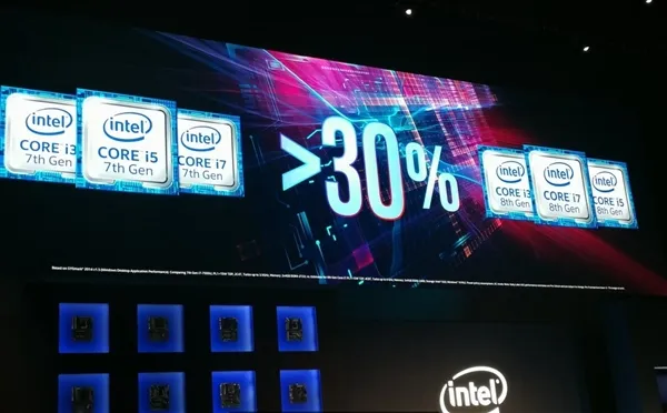 最后一代14nm！Intel 8代酷睿不再牙膏：i5/i7告别双核