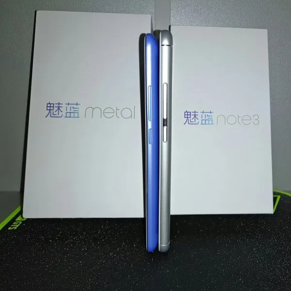 [图+视频]魅蓝note3开箱跑分及与魅蓝metal简单对比