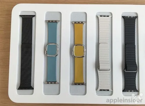 Apple Watch新表带你都喜欢吗？来看实物图