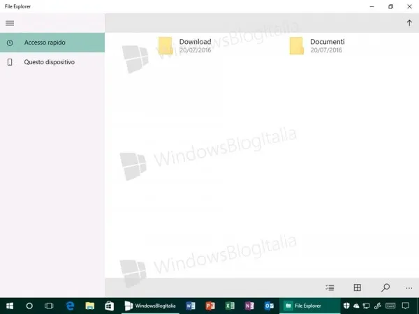 Windows 10全新文件资源管理器曝光?