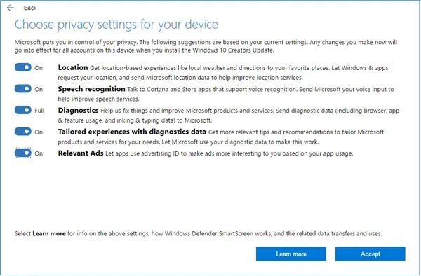 多的吓人！Windows 10搜集的你隐私全部在此