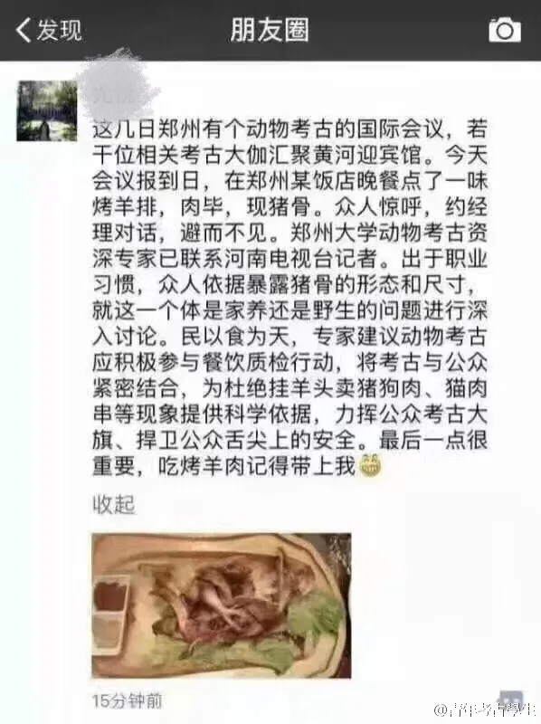 点羊排吃到猪骨：女动物考古专家一眼识破