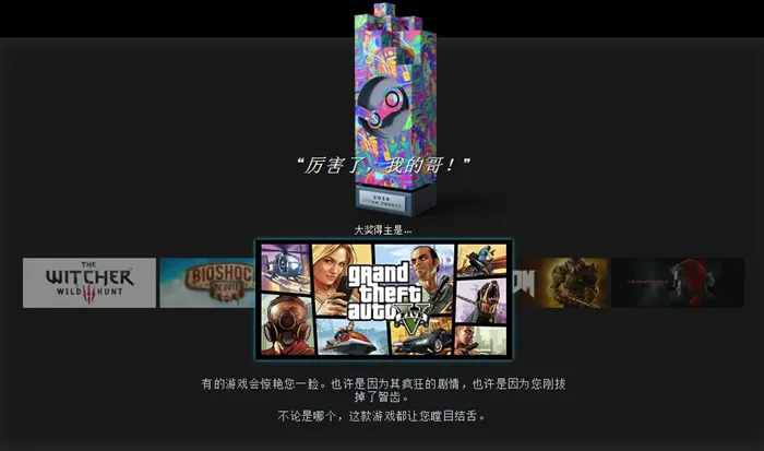 Steam冬季特惠结束，百大热销游戏和社区提名赢家揭晓