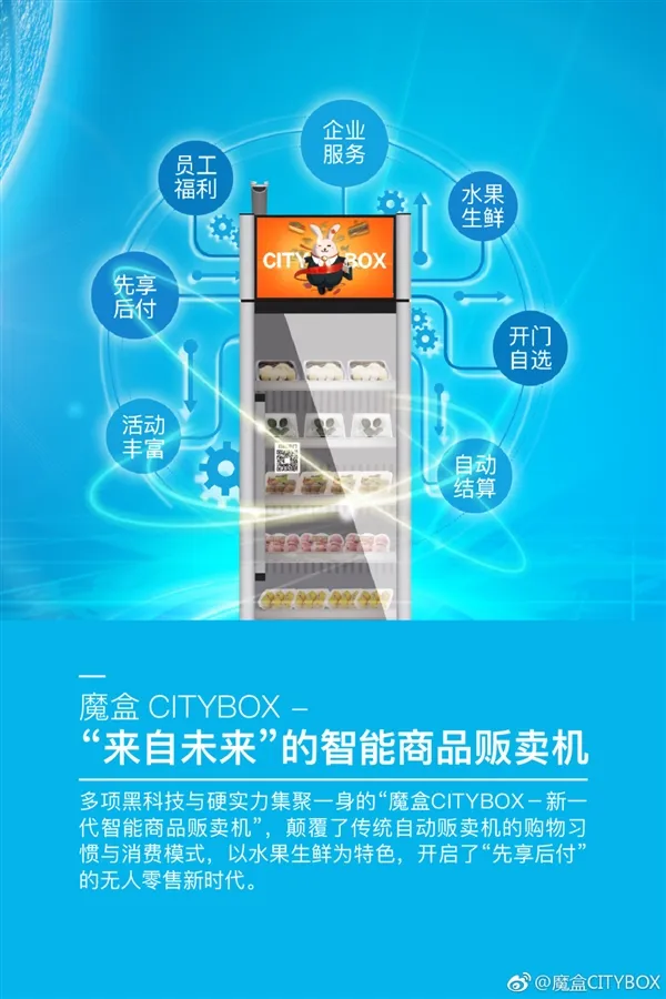 支付宝自动贩卖机魔盒CITYBOX问世：先享后付